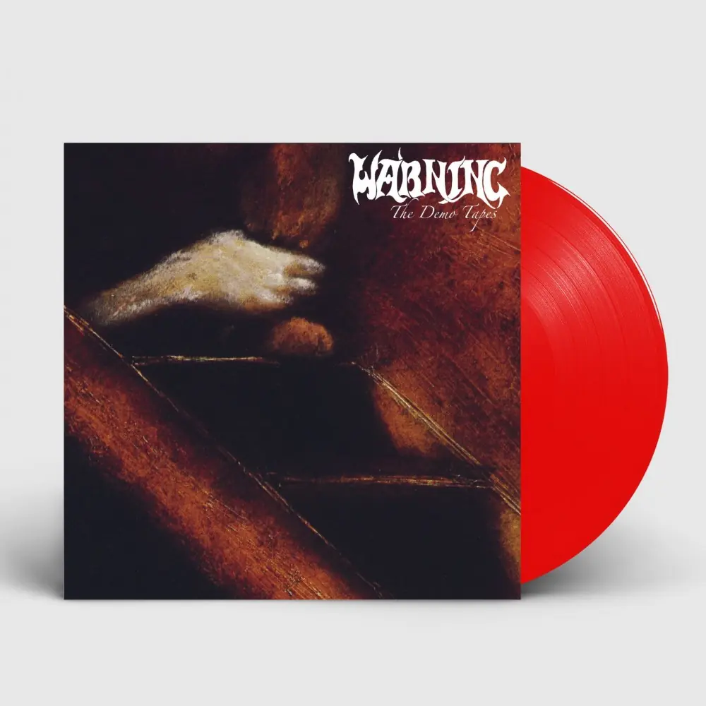 WARNING · The Demo Tapes | RED LP (Doom Metal Vinyl)
