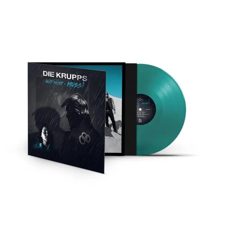 DIE KRUPPS - Will Nicht - Muss! / On Collision Course · PETROL LP (Industrial Metal Vinyl) · Bild 2