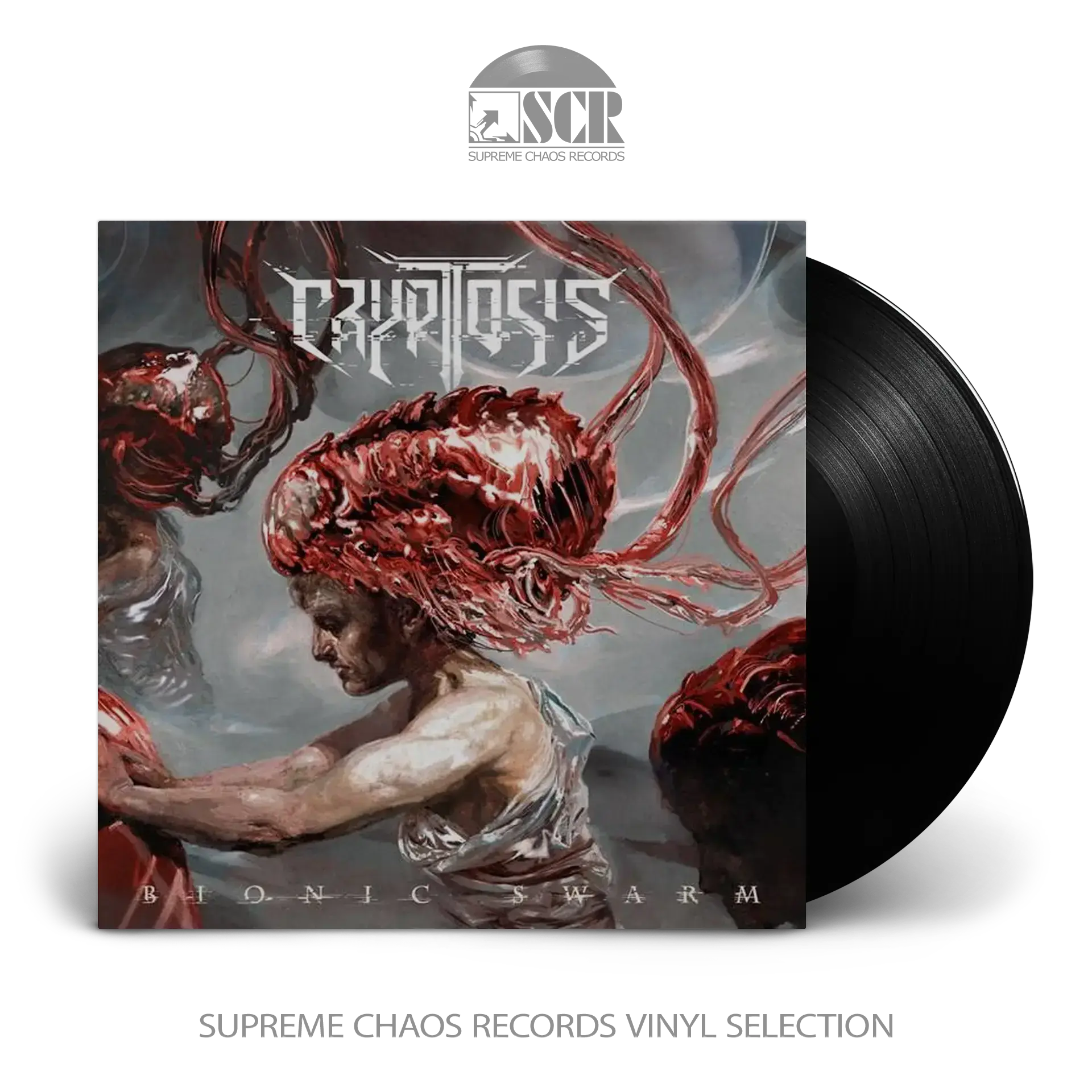 CRYPTOSIS - Bionic Swarm · BLACK LP+CD CRYPTOSIS - Bionic Swarm · BLACK LP+CD (Death Metal Vinyl)