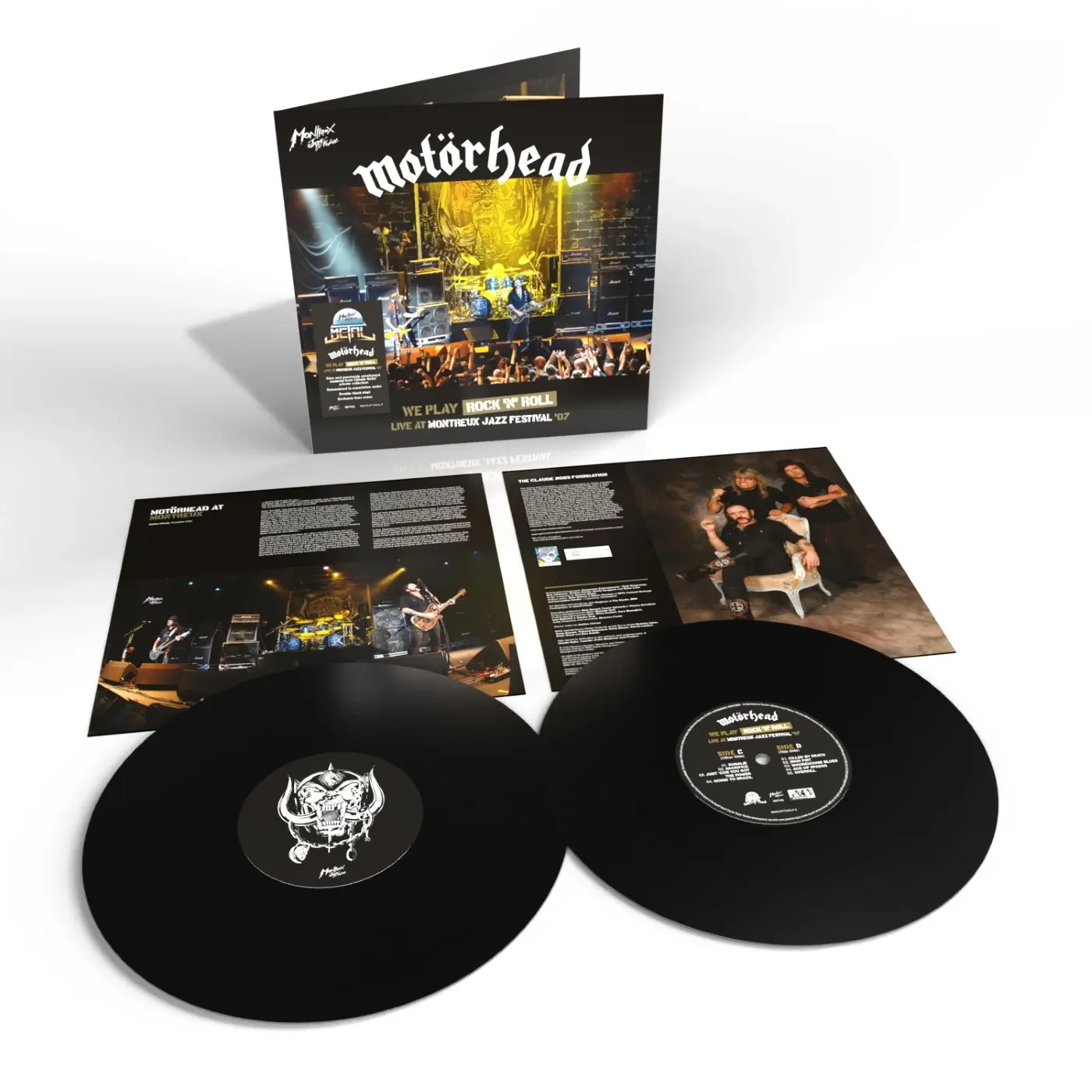 MOTÖRHEAD - Live At Montreux Jazz Festival ‘07 [BLACK] · DLP (Heavy Metal Vinyl)