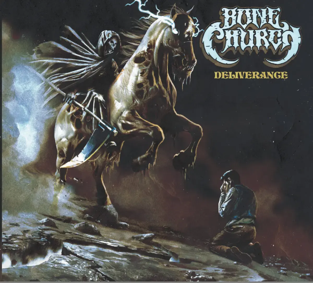 BONE CHURCH - Deliverance · PURPLE LP · Bild 1 BONE CHURCH - Deliverance · PURPLE LP (Doom Metal/Stoner Metal Vinyl) · Bild 1