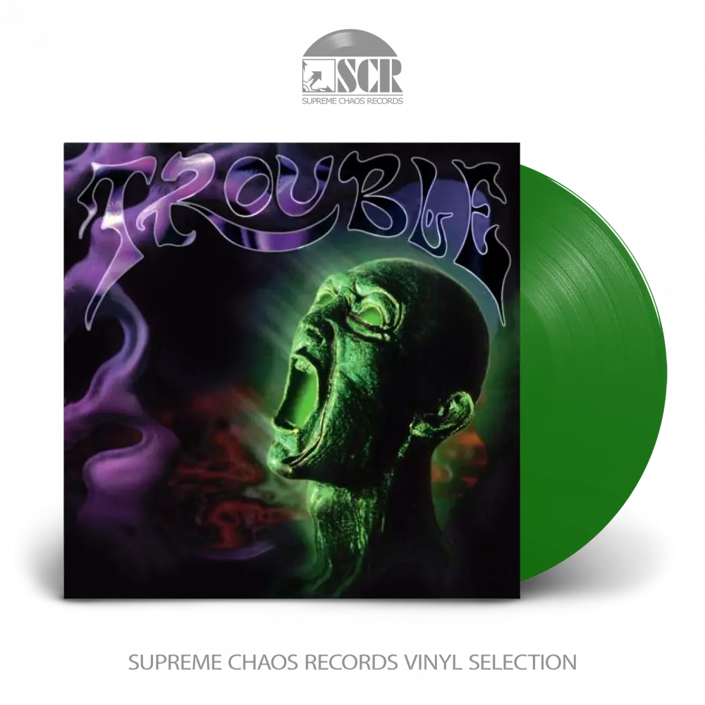 TROUBLE - Plastic Green Head · GREEN LP TROUBLE - Plastic Green Head · GREEN LP (Doom Metal Vinyl)