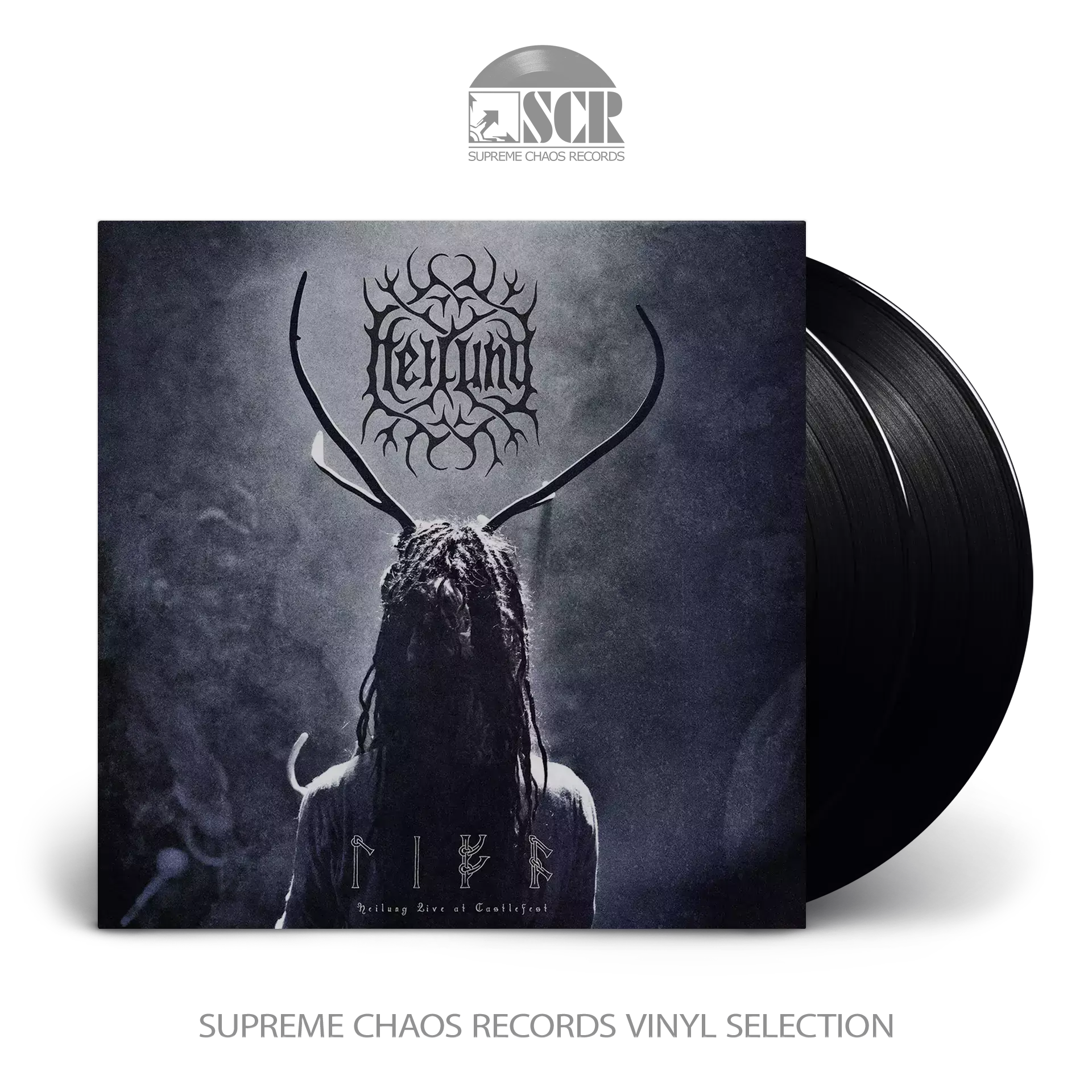 HEILUNG · Lifa - Live at Castlefest | BLACK 2LP HEILUNG · Lifa - Live at Castlefest | BLACK 2LP (Dark Folk Vinyl)