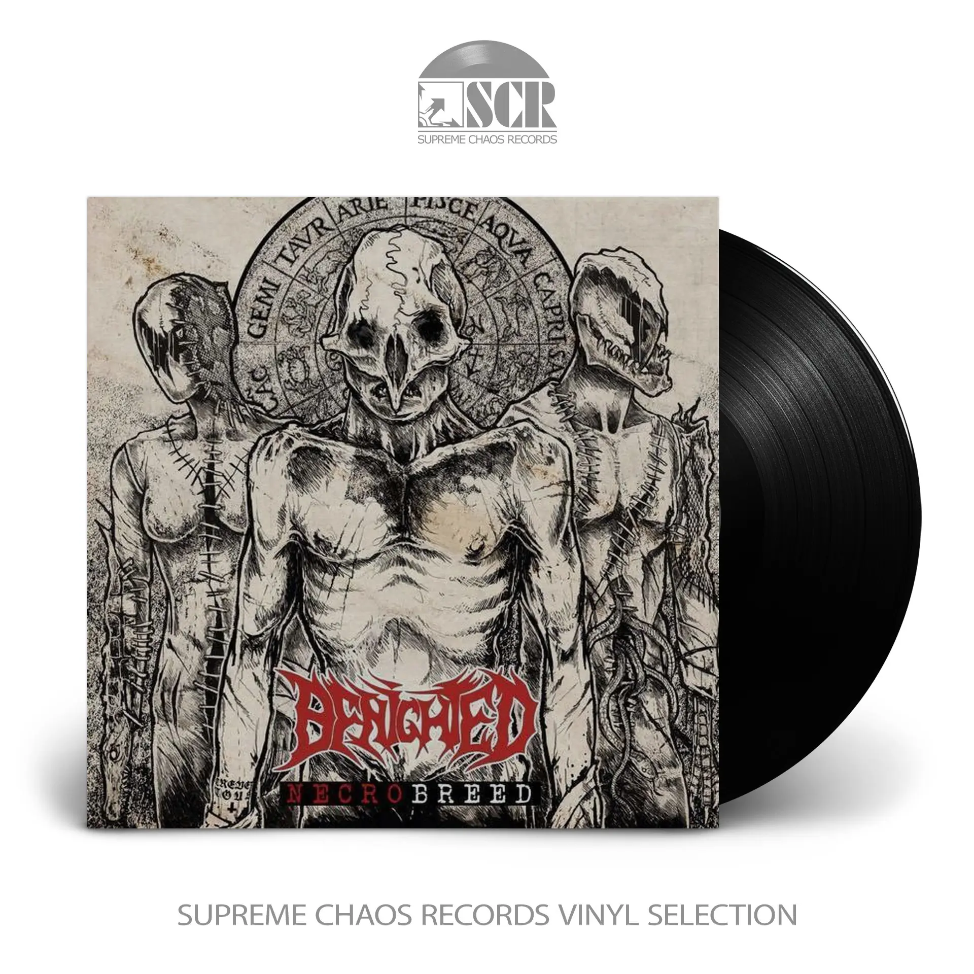 BENIGHTED - Necrobreed · BLACK LP