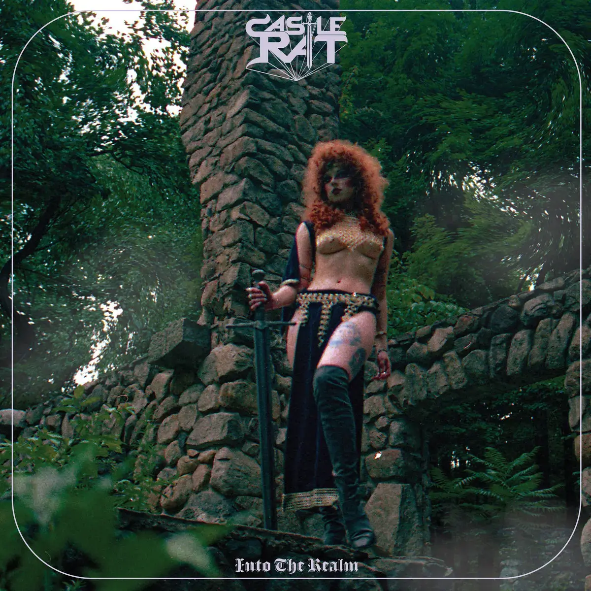 CASTLE RAT - Into The Realm · PURPLE/GREEN LP (Doom Metal/Heavy Metal/Epic Metal Vinyl) · Bild 1