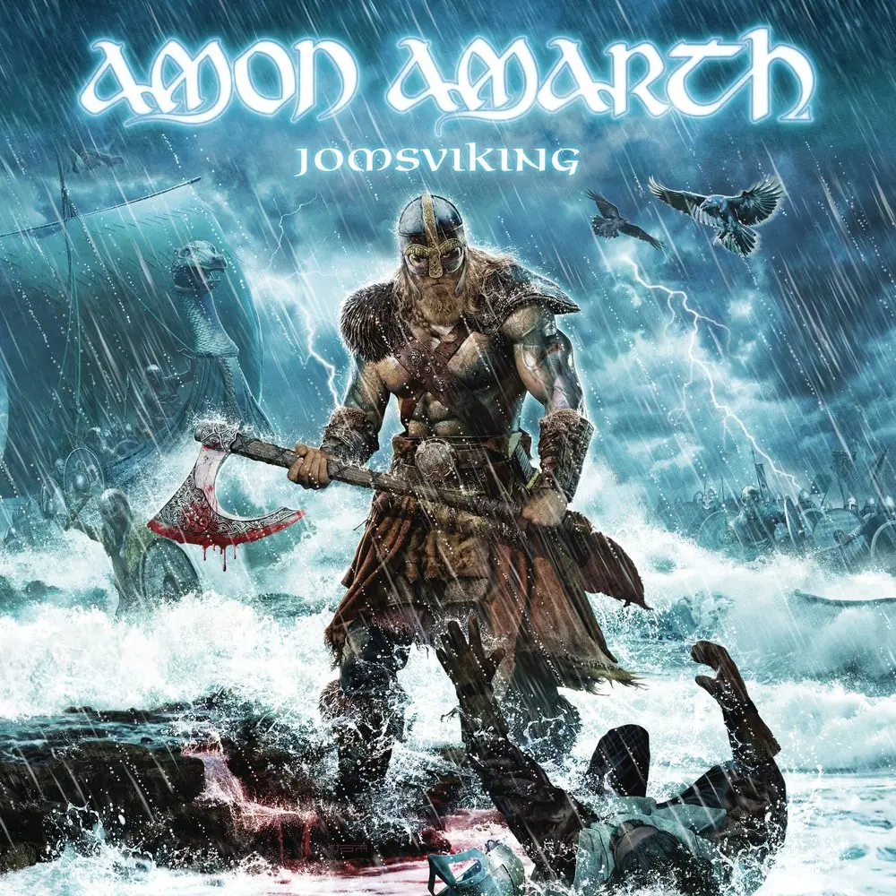 AMON AMARTH · Jomsviking | RUBY RED LP (Death Metal Vinyl) · Bild 1