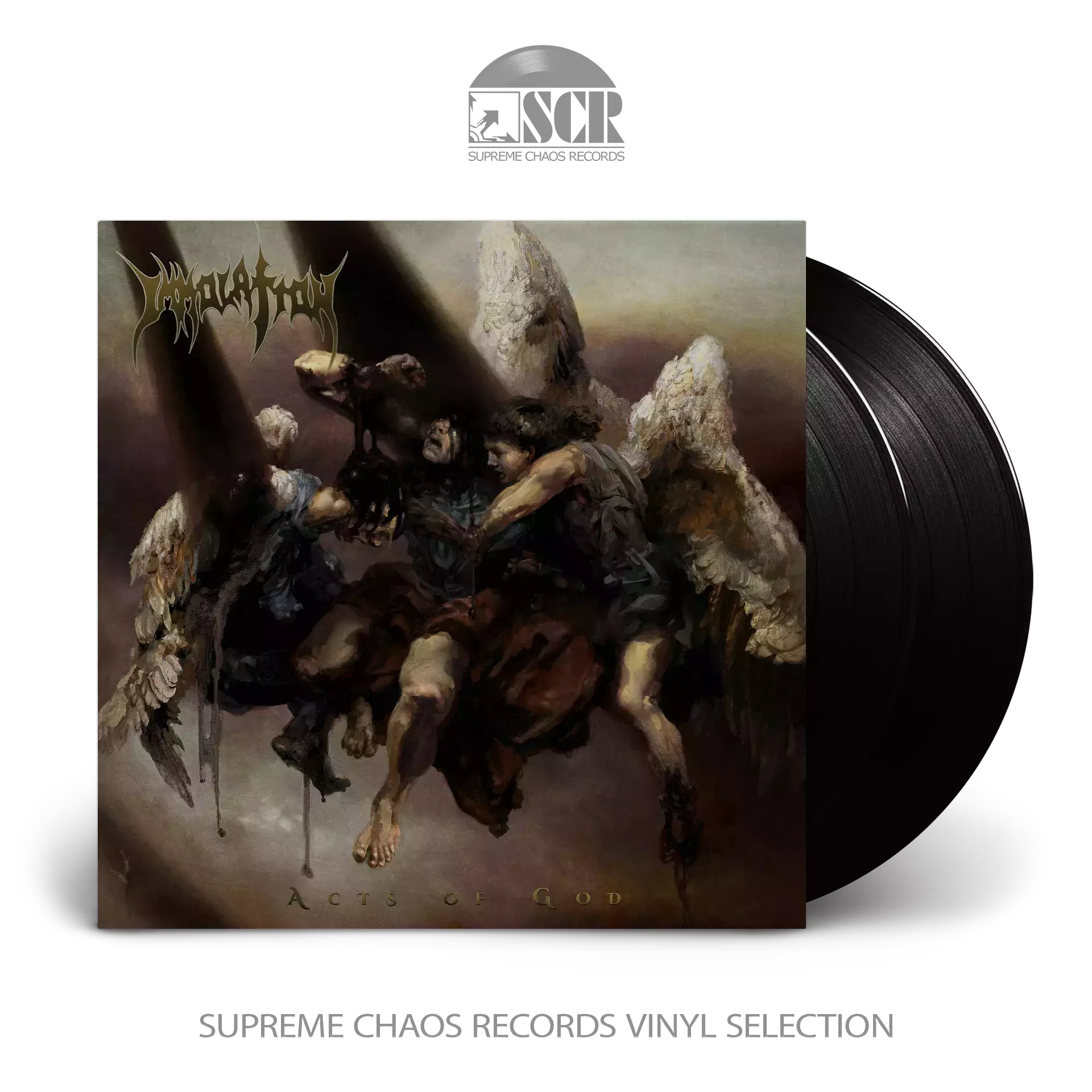 IMMOLATION - Acts Of God · BLACK 2LP (Death Metal Vinyl)