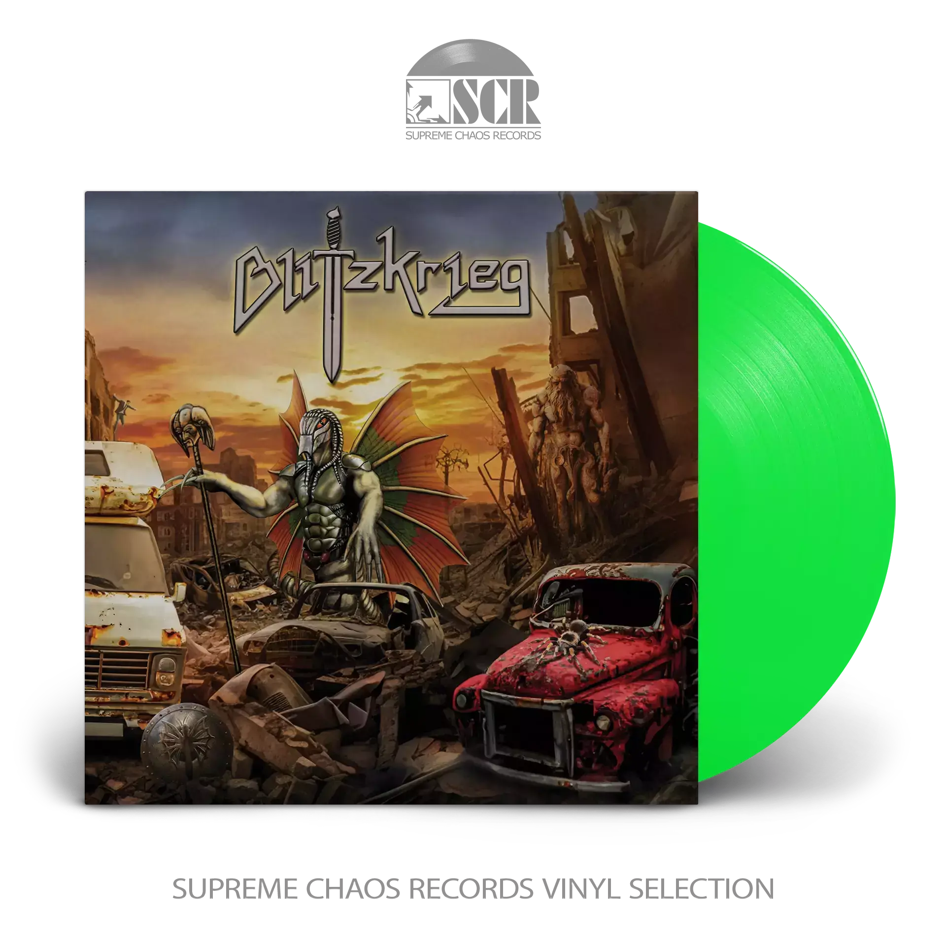 BLITZKRIEG · Blitzkrieg | GREEN LP BLITZKRIEG · Blitzkrieg | GREEN LP (Heavy Metal Vinyl)