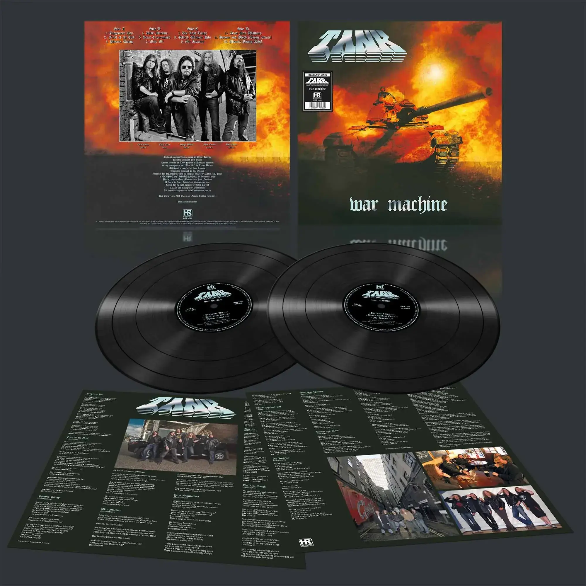 TANK · War Machine (Full Dynamic) | BLACK 2LP (Heavy Metal Vinyl) · Bild 2