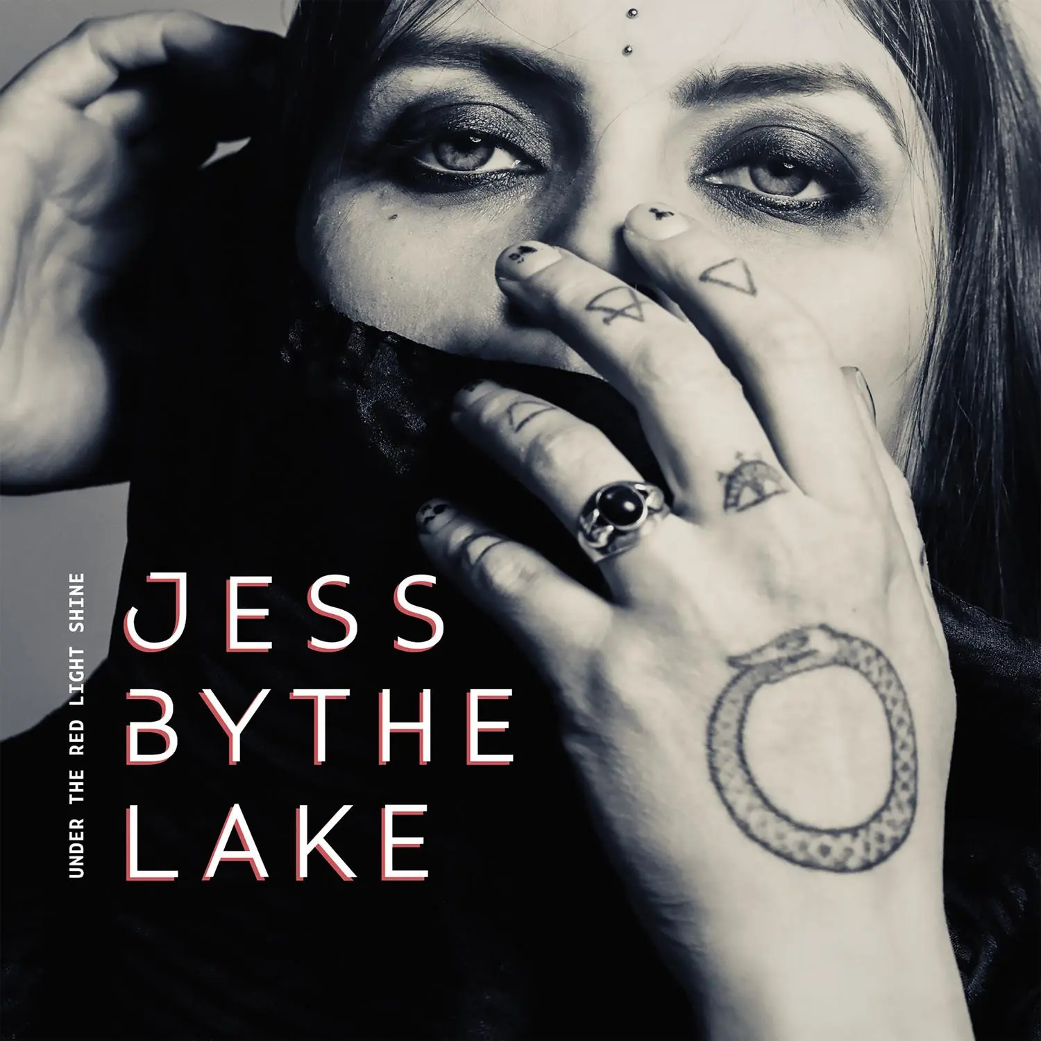 JESS BY THE LAKE · Under The Red Light Shine | BLACK LP (Rock Vinyl) · Bild 1