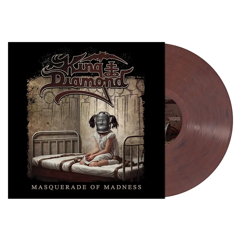 KING DIAMOND - Masquerade Of Madness EP · CLEAR VIOLET BROWN MARBLED LP KING DIAMOND - Masquerade Of Madness EP · CLEAR VIOLET BROWN MARBLED LP (Heavy Metal Vinyl)