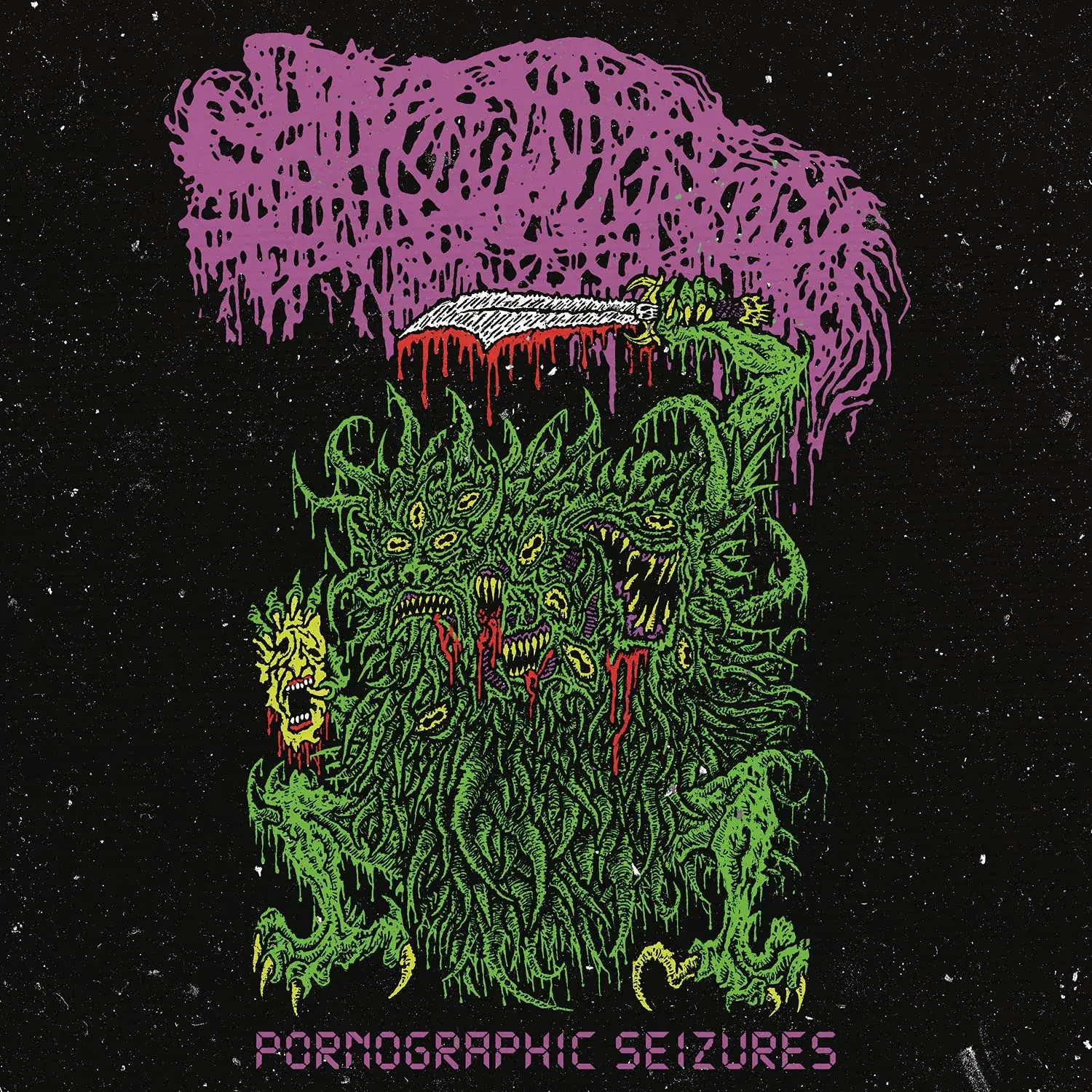 SANGUISUGABOGG · Pornographic Seizures | BLACK LP (Death Metal Vinyl) · Bild 1