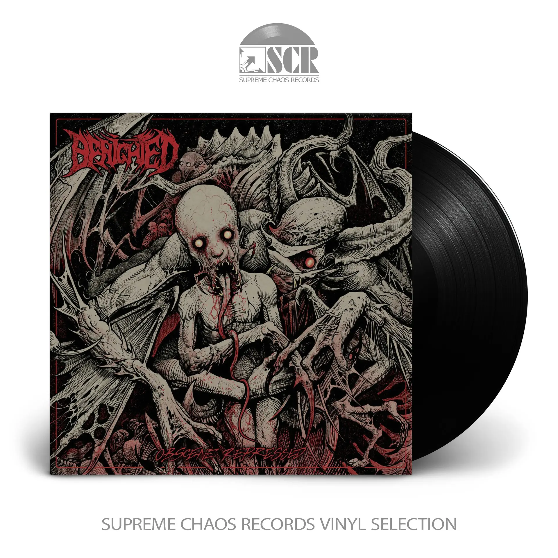 BENIGHTED - Obscene Repressed · BLACK LP (Death Metal Vinyl)