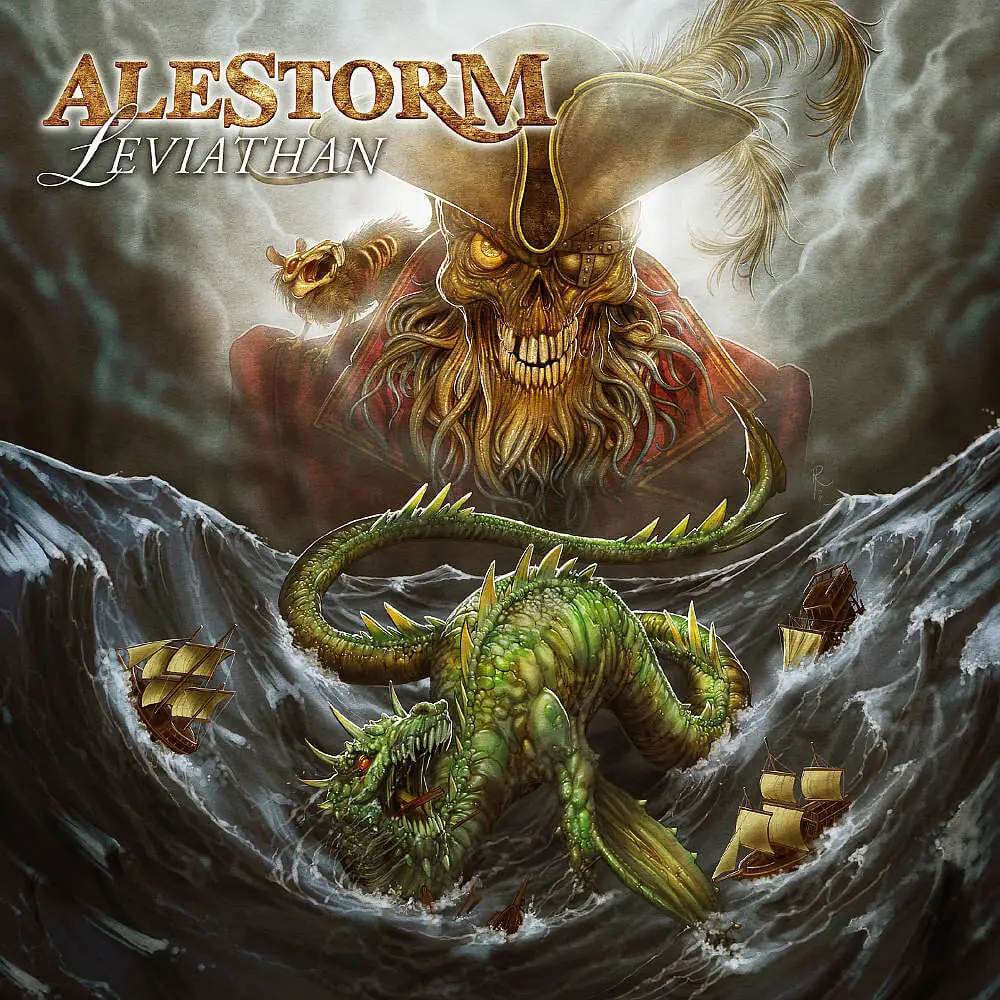 ALESTORM - Leviathan · BLACK LP · Bild 1 ALESTORM - Leviathan · BLACK LP (Pirate Metal Vinyl) · Bild 1