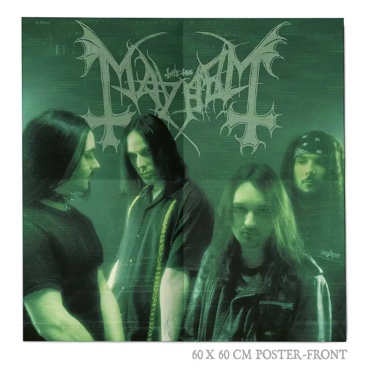 MAYHEM - Grand Declaration Of War · RED SILVER SUNBURST LP (Black Metal Vinyl) · Bild 4