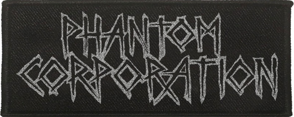 PHANTOM CORPORATION - Logo Patch · PATCH (Thrash Metal/Death Metal Others)
