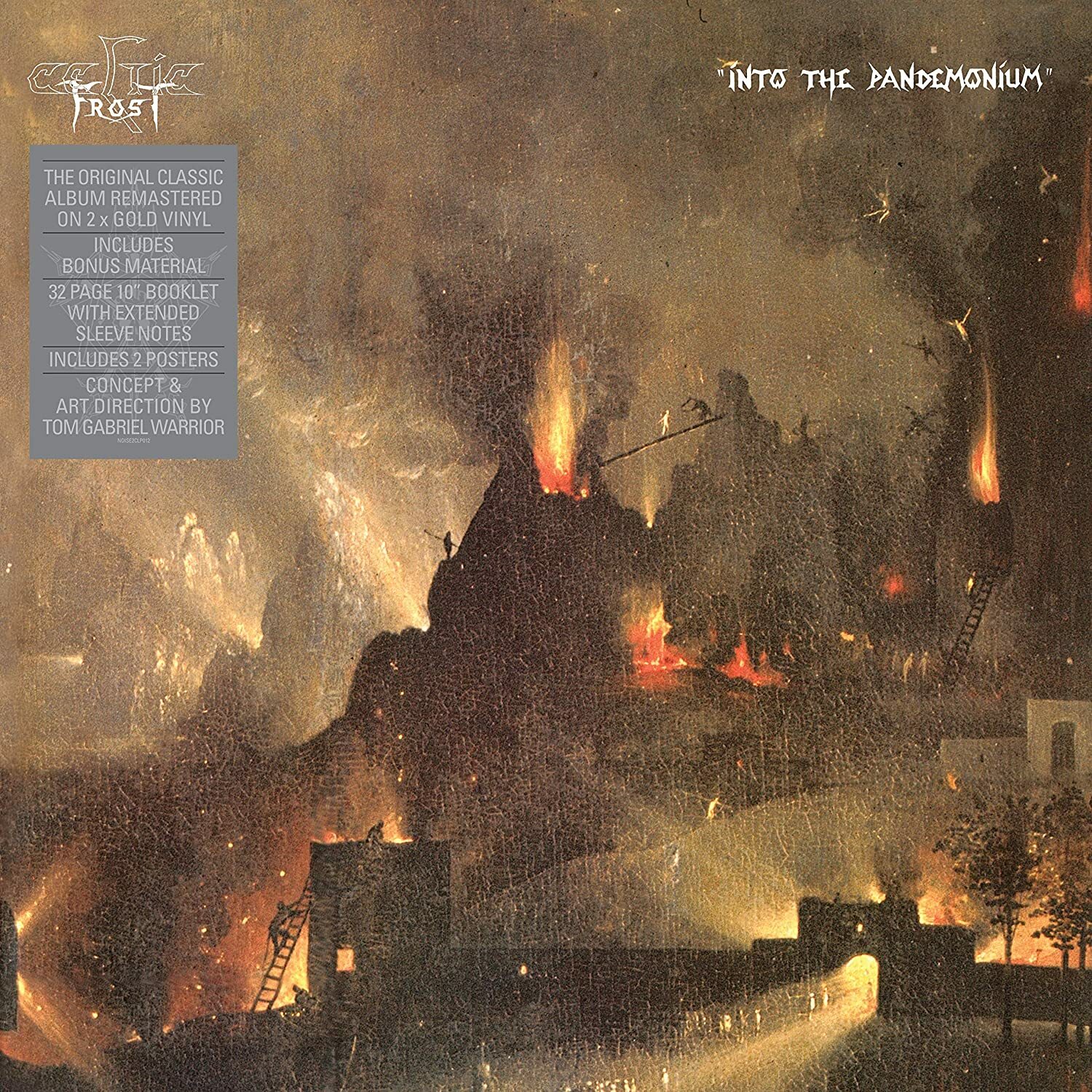 CELTIC FROST - Into The Pandemonium · GOLD 2LP (Death Metal Vinyl) · Bild 1