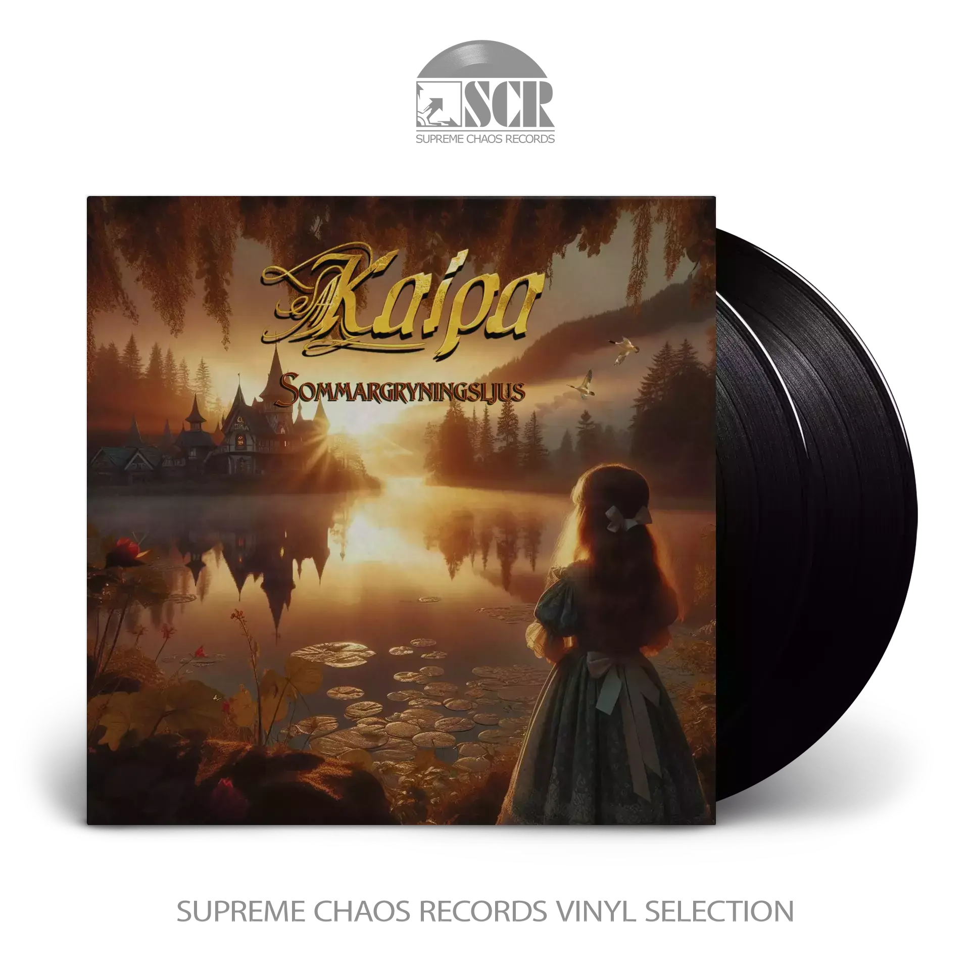 KAIPA · Sommargryningsljus | BLACK DLP (Progressive Rock Vinyl)
