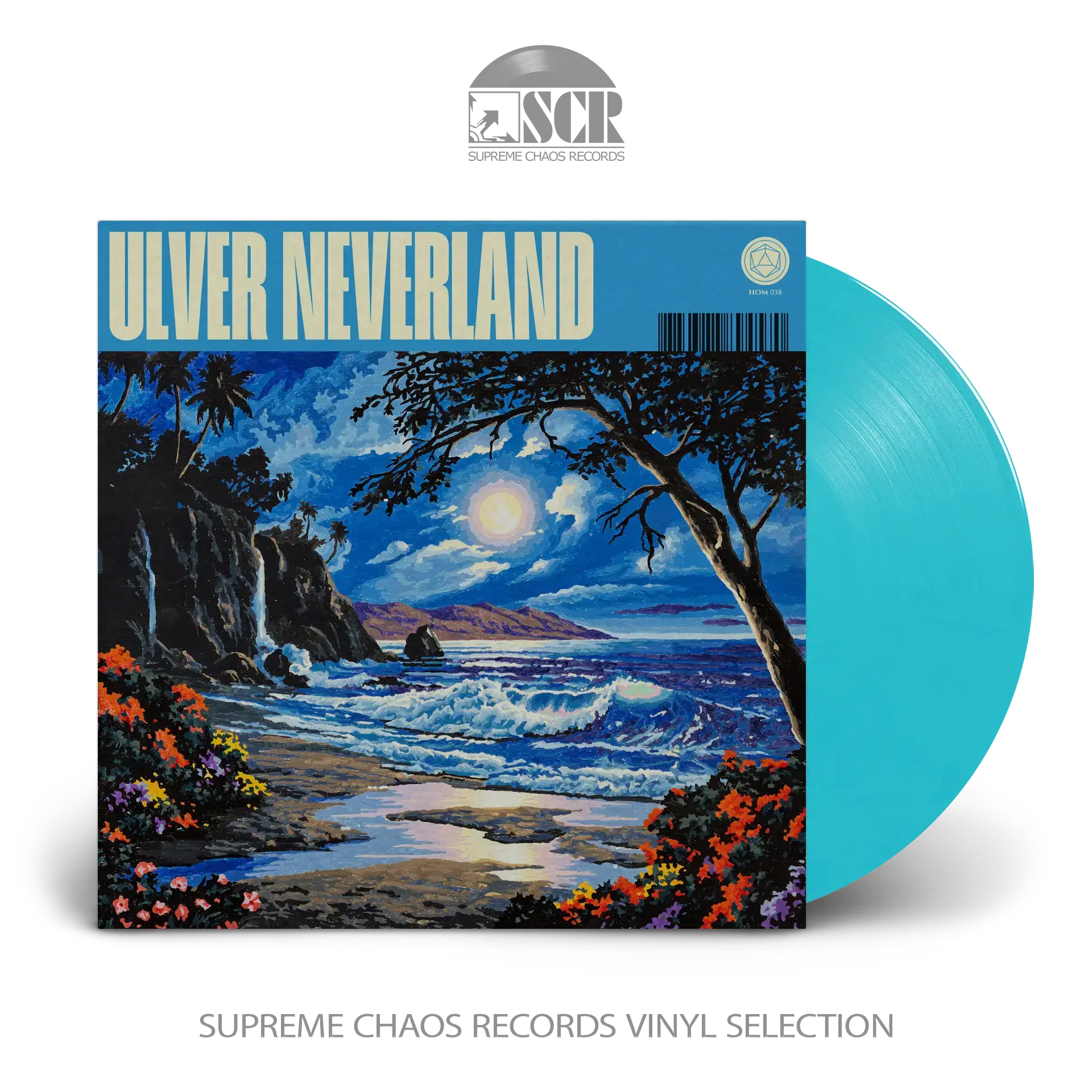 ULVER · Neverland | WHITE/BLUE MARBLED LP (Experimental/Electronic Vinyl)
