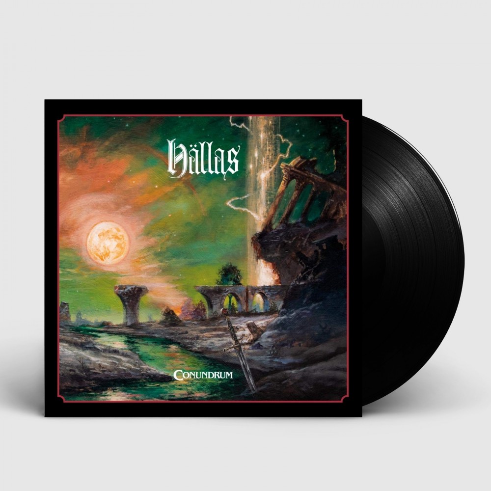 HÄLLAS · Conundrum | BLACK LP (Hard Rock Vinyl)