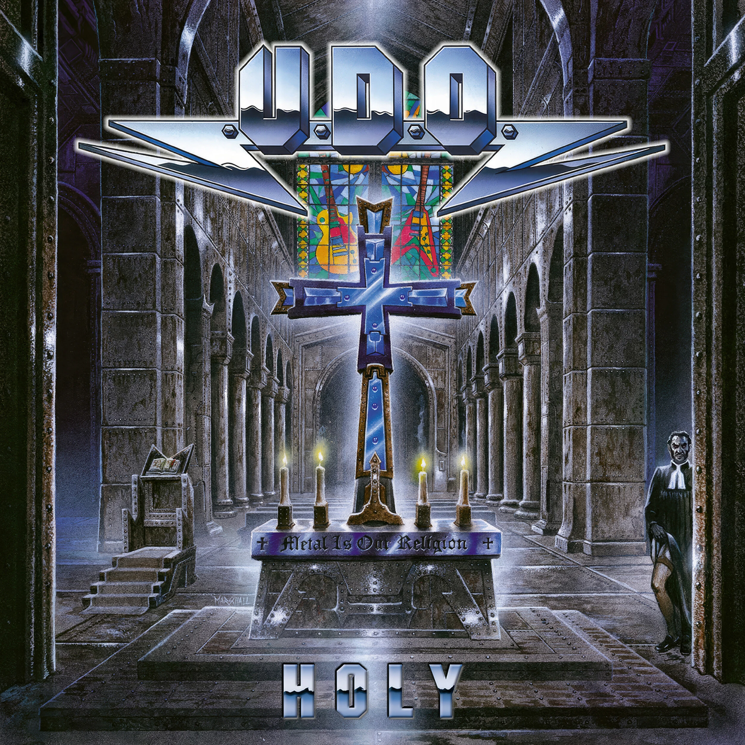 U.D.O. - Holy · PURPLE LP · Bild 1 U.D.O. - Holy · PURPLE LP (Hard Rock Vinyl) · Bild 1