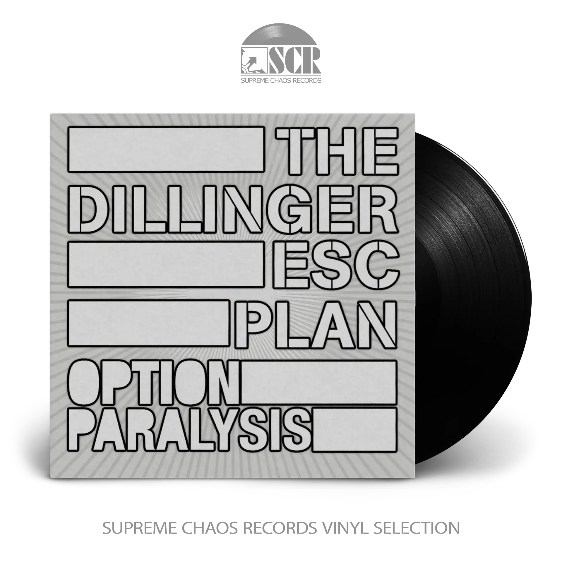 THE DILLINGER ESCAPE PLAN · Option Paralysis | BLACK LP THE DILLINGER ESCAPE PLAN · Option Paralysis | BLACK LP (Mathcore Vinyl)