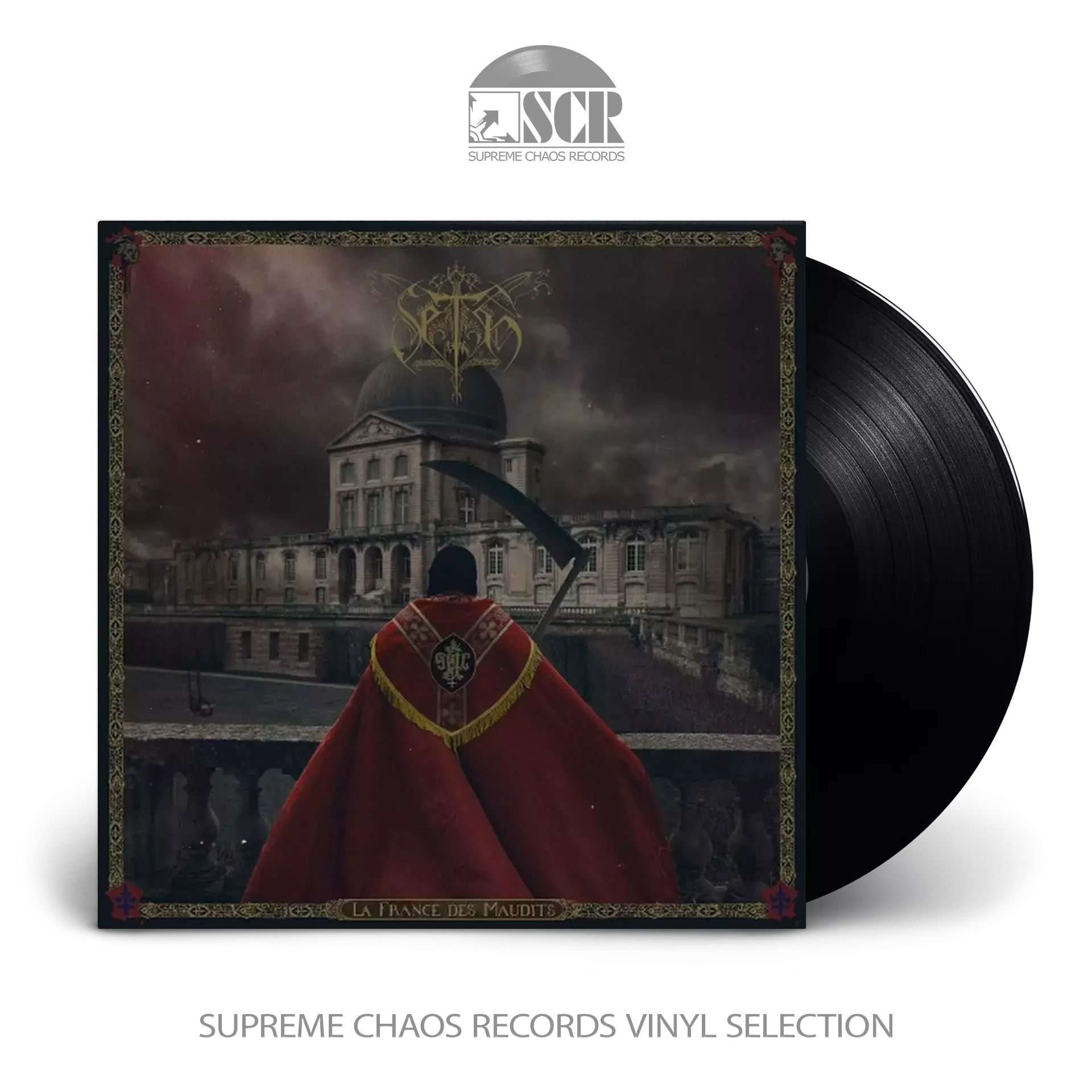 SETH - La France des Maudits · BLACK LP (Black Metal Vinyl)