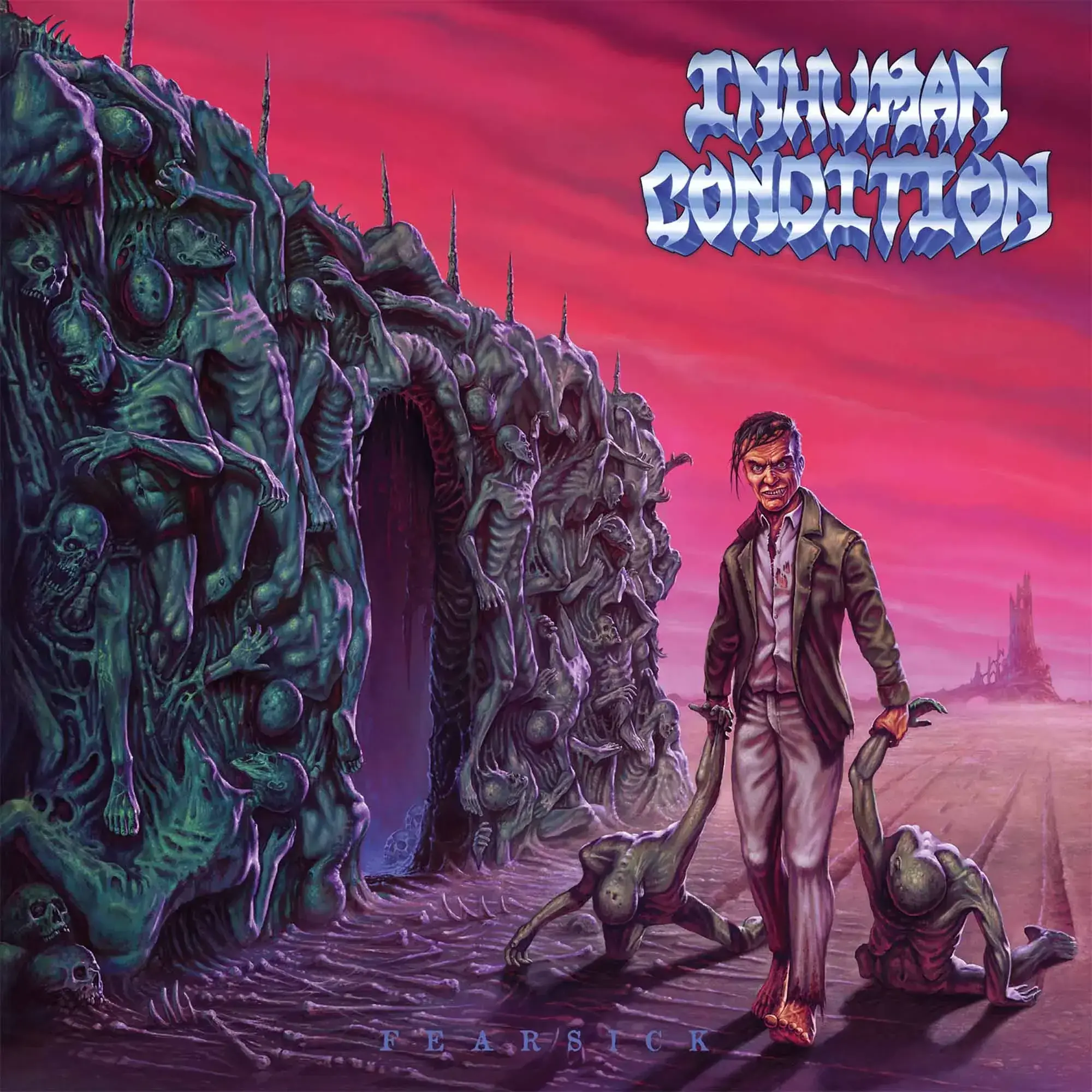 INHUMAN CONDITION · Fearsick | BLACK LP (Death Metal/Thrash Metal Vinyl) · Bild 1