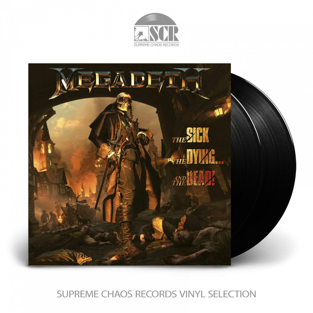 MEGADETH · The Sick, The Dying... And The Dead! | BLACK DLP MEGADETH · The Sick, The Dying... And The Dead! | BLACK DLP (Thrash Metal Vinyl)