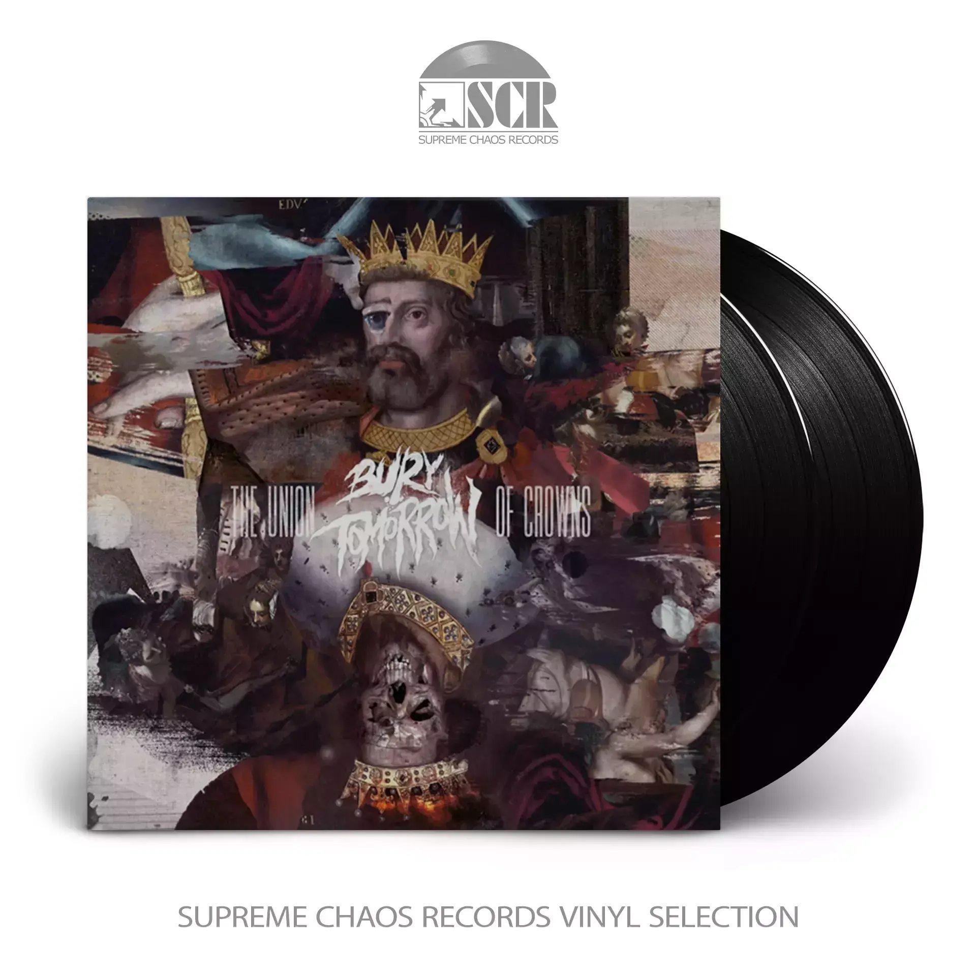 BURY TOMORROW · The Union Of Crowns | BLACK DLP BURY TOMORROW · The Union Of Crowns | BLACK DLP (Metalcore Vinyl)