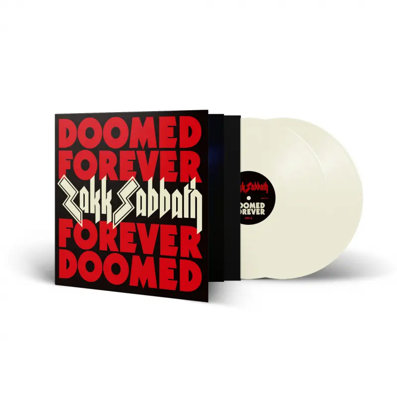 ZAKK SABBATH - Doomed Forever Forever Doomed · CREAM WHITE 2LP (Doom Metal Vinyl)