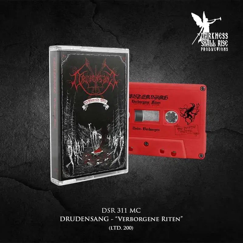 DRUDENSANG · Verborgene Riten | RED TAPE DRUDENSANG · Verborgene Riten | RED TAPE (Black Metal Tapes)