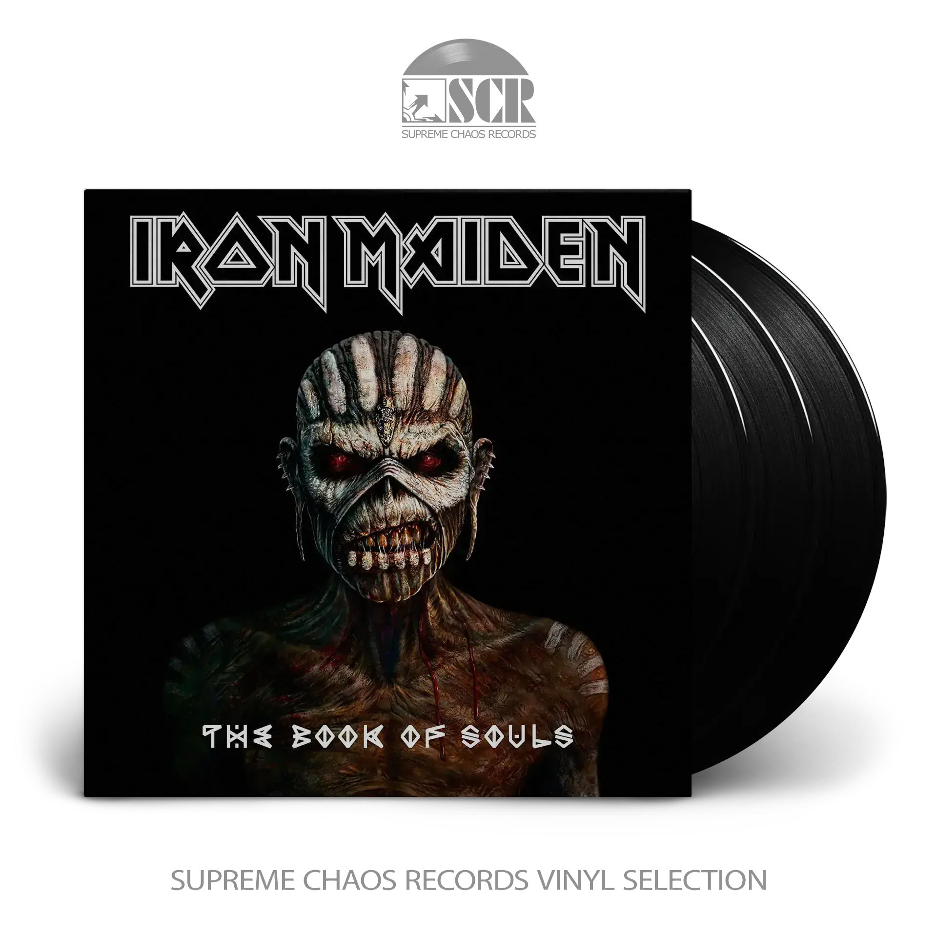 IRON MAIDEN - The Book Of Souls · BLACK 3LP IRON MAIDEN - The Book Of Souls · BLACK 3LP (Heavy Metal Vinyl)