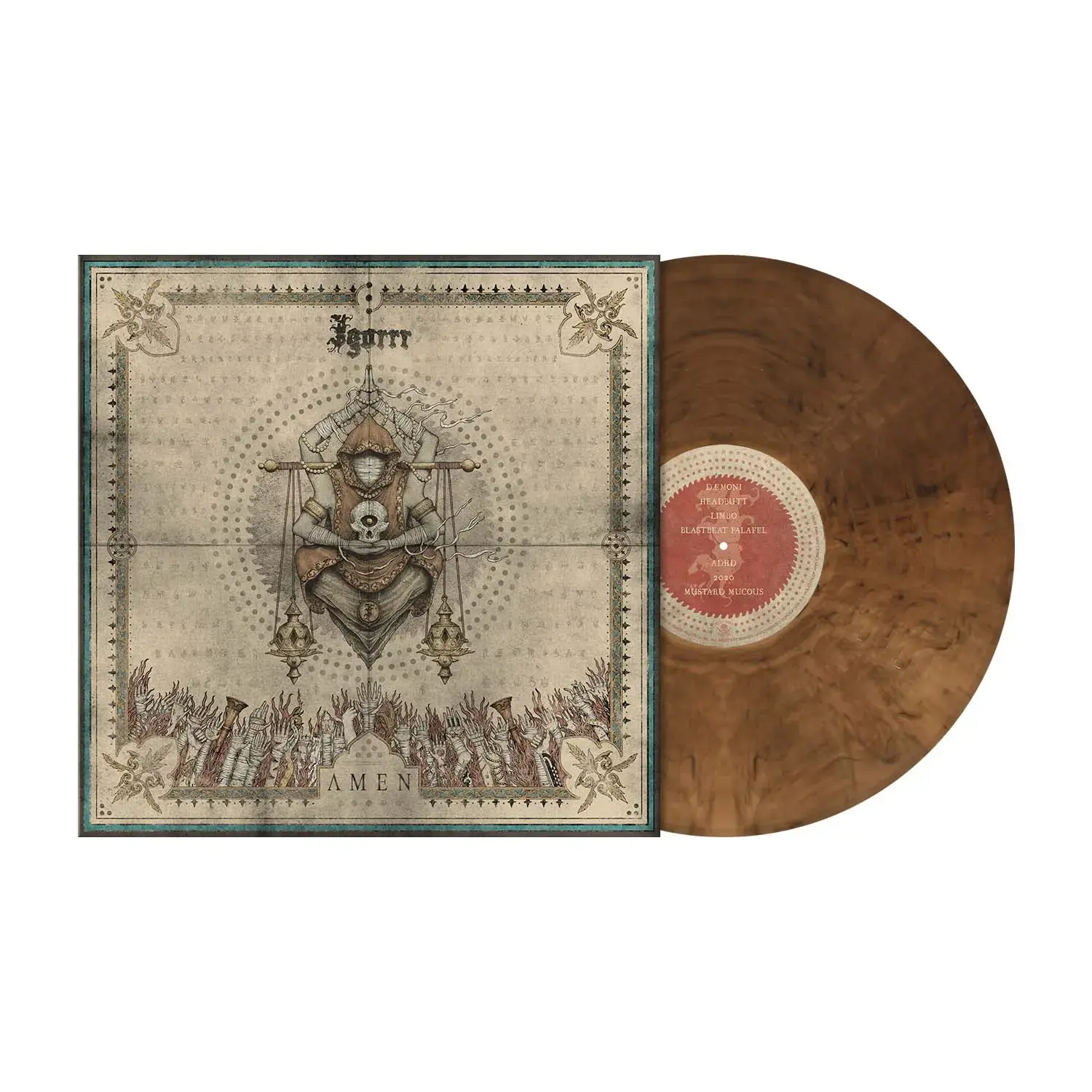 IGORRR - Amen · BEIGE BROWN MARBLED LP · Bild 2 IGORRR - Amen · BEIGE BROWN MARBLED LP (Experimental Metal Vinyl) · Bild 2