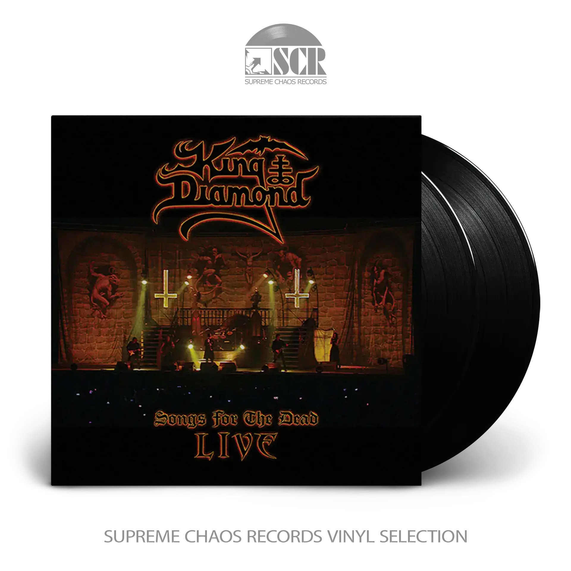 KING DIAMOND · Songs For The Dead Live | BLACK 2LP KING DIAMOND · Songs For The Dead Live | BLACK 2LP (Heavy Metal Vinyl)