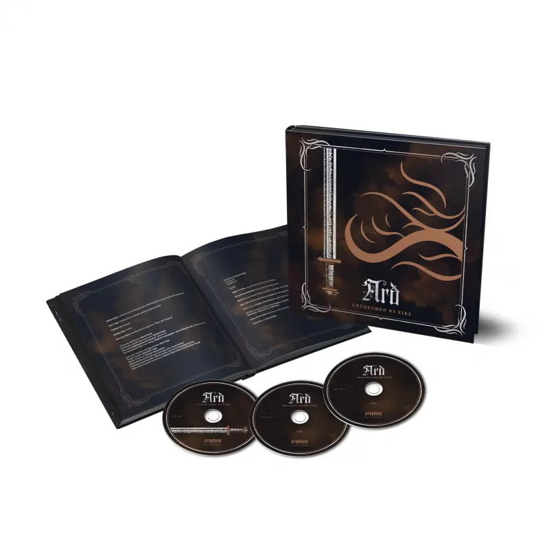 ARD · Untouched By Fire | ARTBOOK 2CD+DVD (Doom Metal CDs)