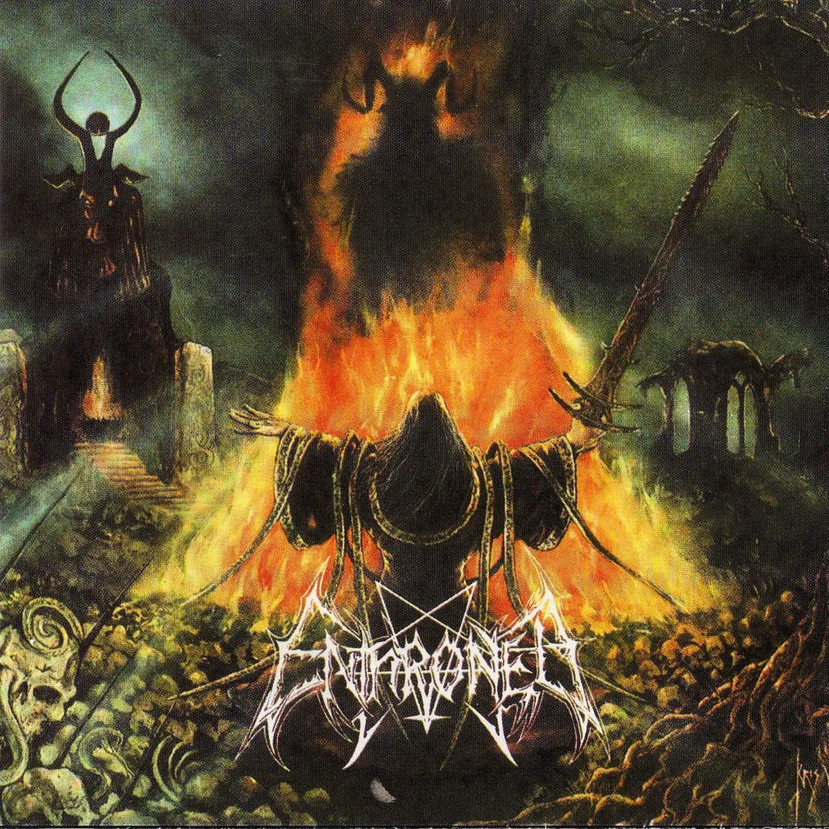 ENTHRONED · Prophecies Of Pagan Fire | BLACK 2LP (Black Metal Vinyl) · Bild 1