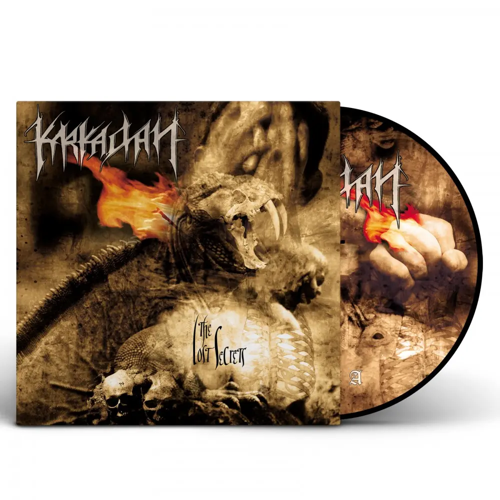 KARKADAN - The Lost Secrets [PROMO PICTURE 10"] · PICDISC (Heavy Metal Vinyl)