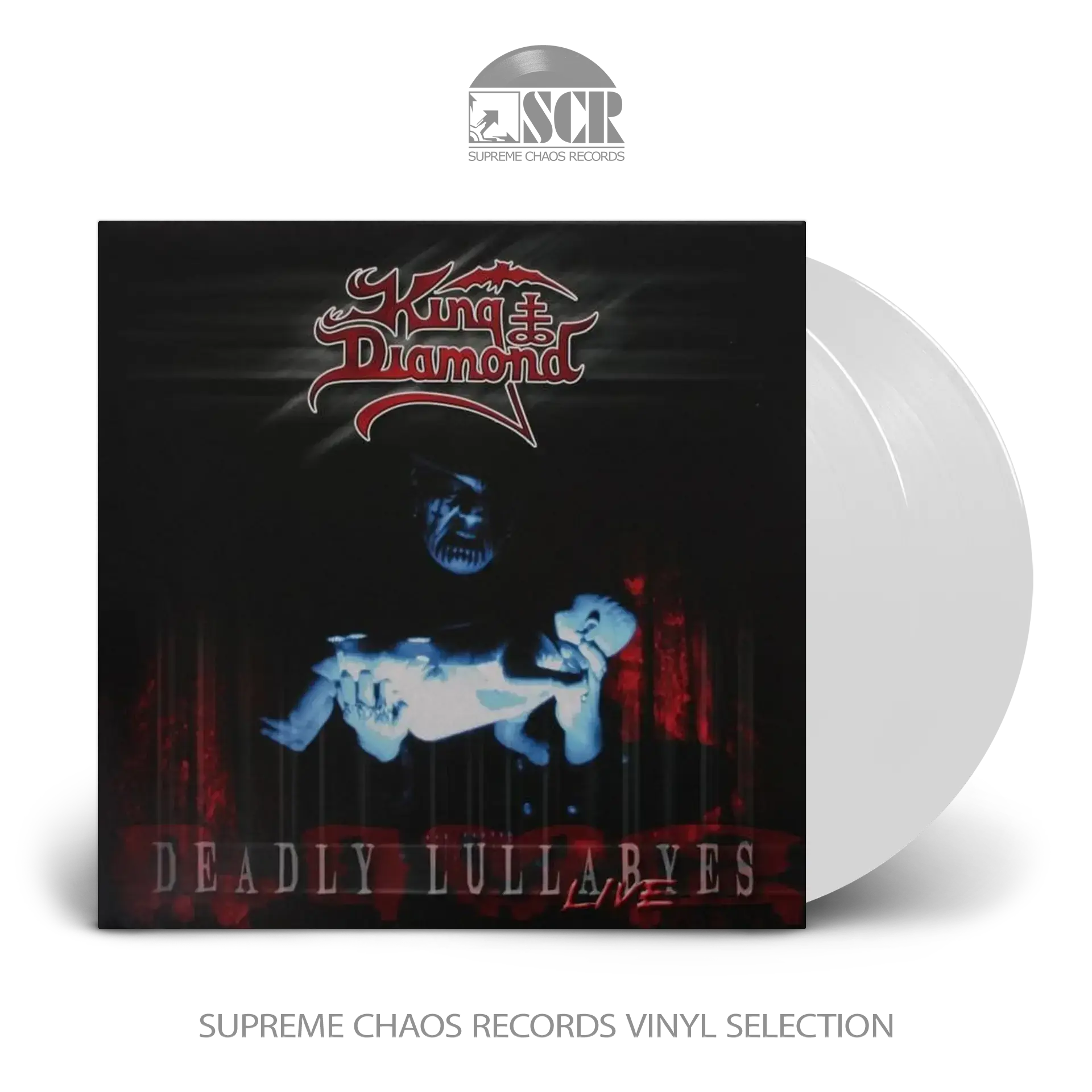 KING DIAMOND · Deadly Lullabyes (Live) | WHITE 2LP (Heavy Metal Vinyl)