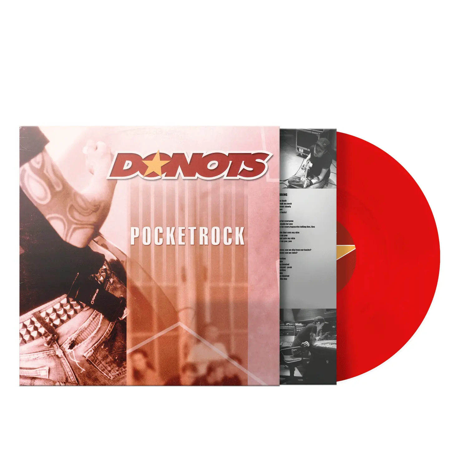 DONOTS - Pocketrock · RED LP