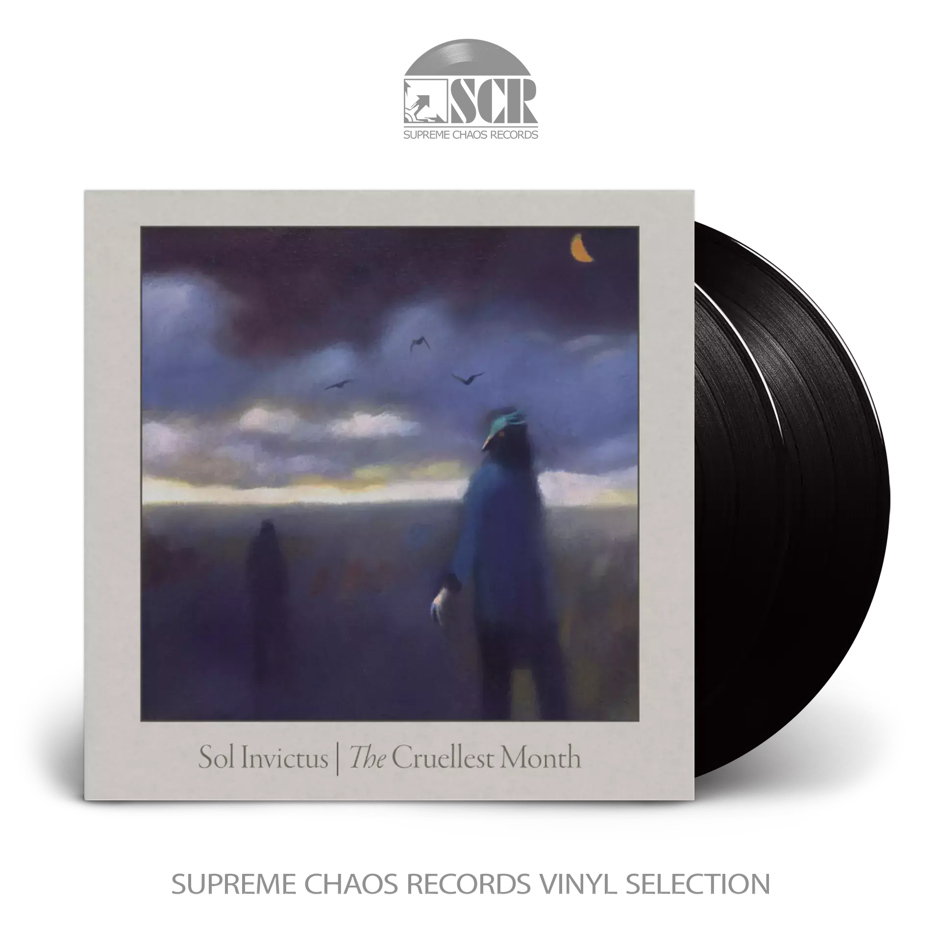SOL INVICTUS · The Cruellest Month | BLACK DLP (Neofolk Vinyl)