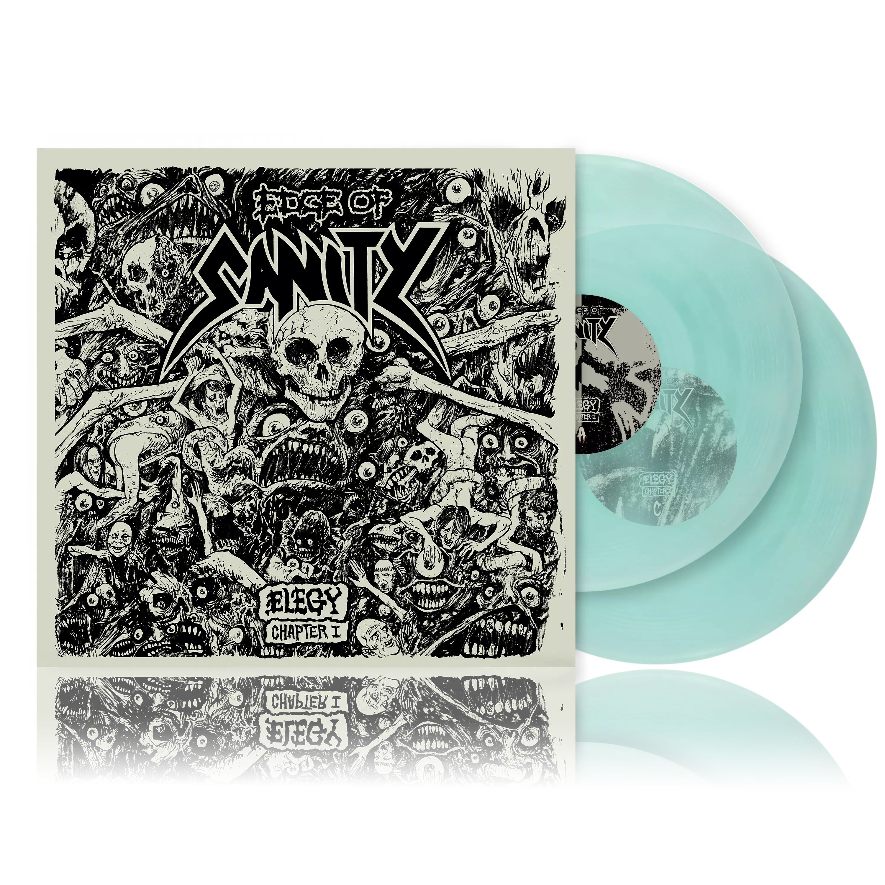 EDGE OF SANITY - Elegy - Chapter I · TRANSPARENT COKE BOTTLE GREEN DLP (Death Metal Vinyl)
