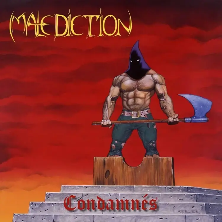 MALÉDICTION · Condamnés | SPLATTER LP MALÉDICTION · Condamnés | SPLATTER LP (Heavy Metal Vinyl)