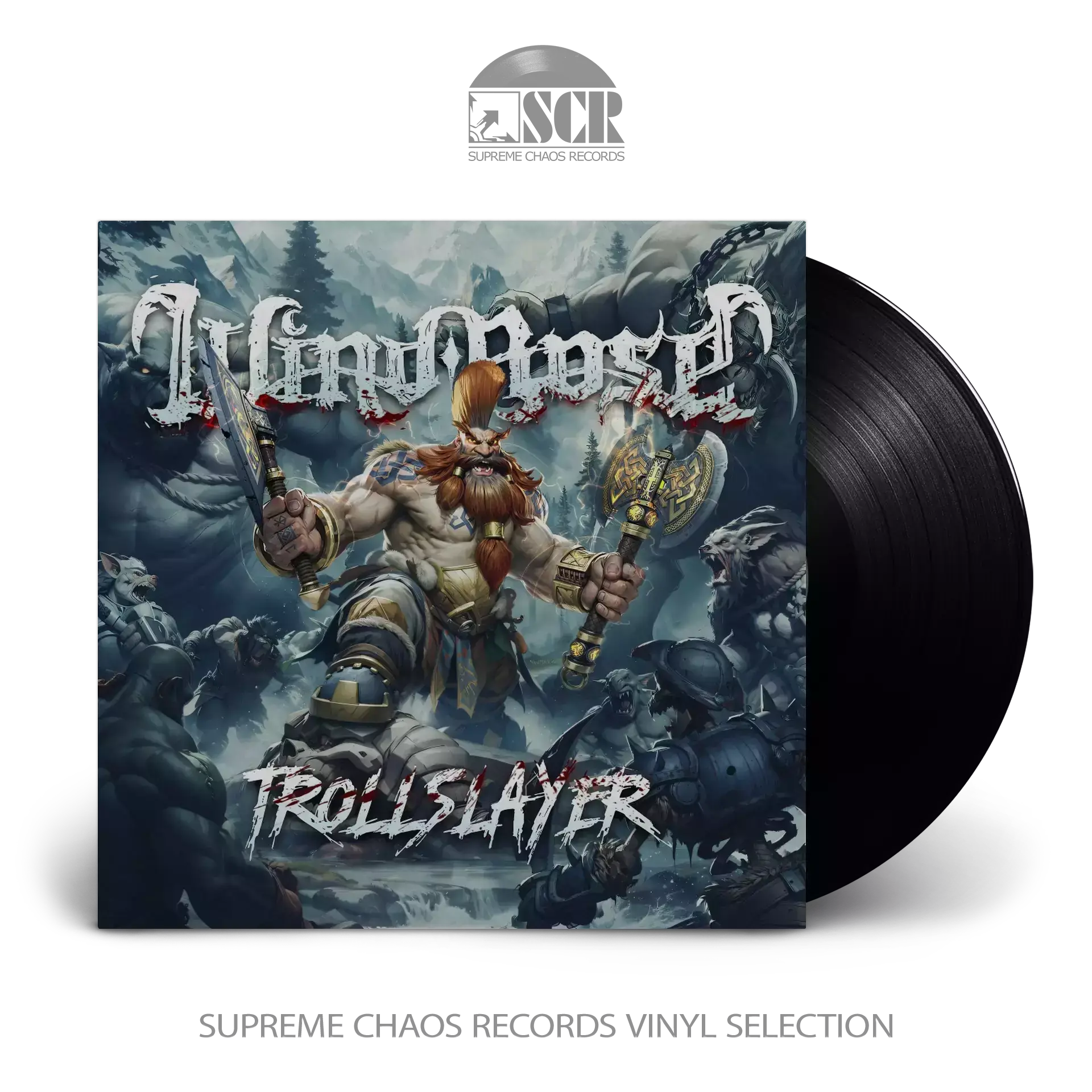 WIND ROSE · Trollslayer | BLACK LP WIND ROSE · Trollslayer | BLACK LP (Power Metal Vinyl)