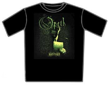 OPETH - Matrix Writing · T-SHIRT - XL (Melodic Death Metal Clothes)