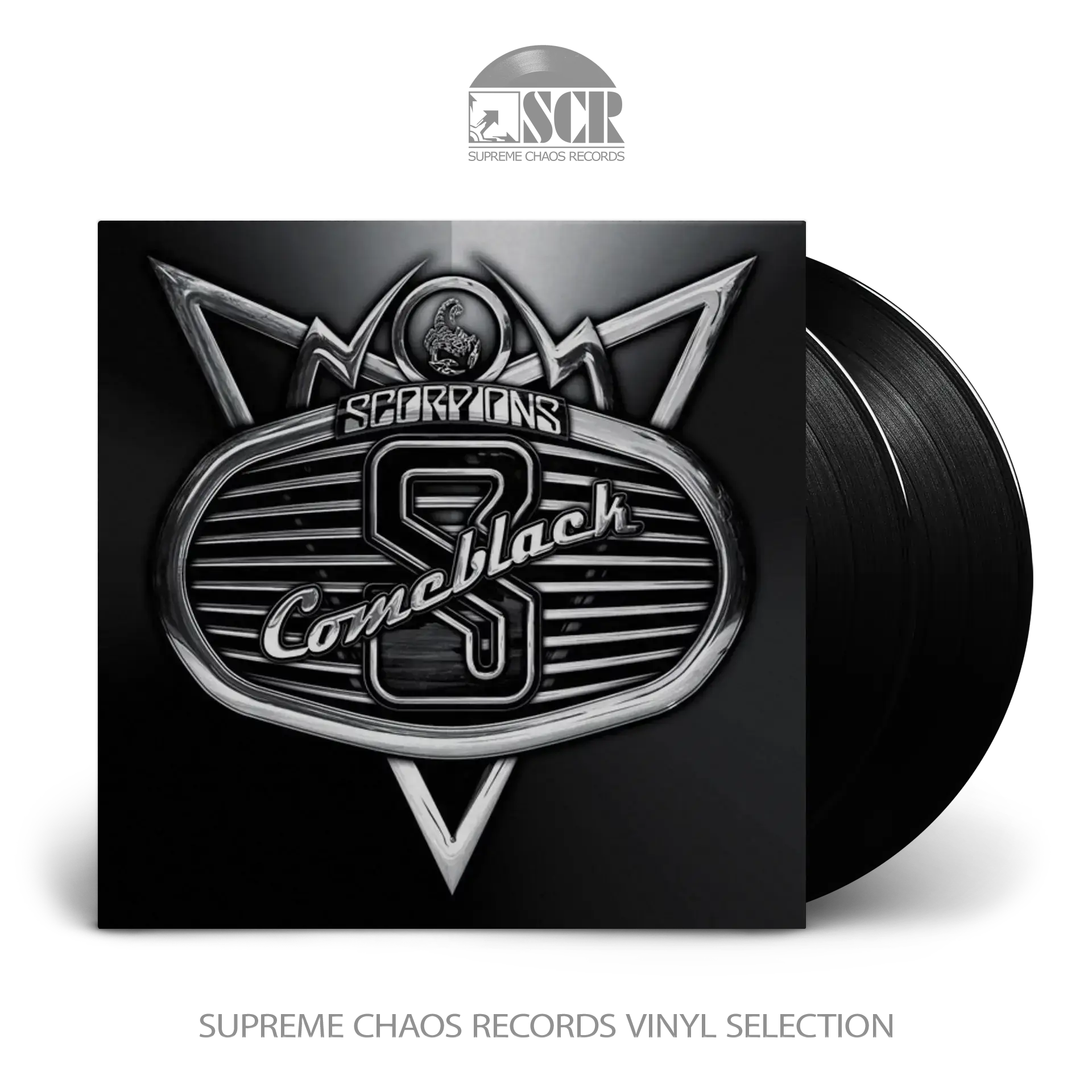 SCORPIONS · Comeblack | BLACK 2LP (Hard Rock Vinyl)