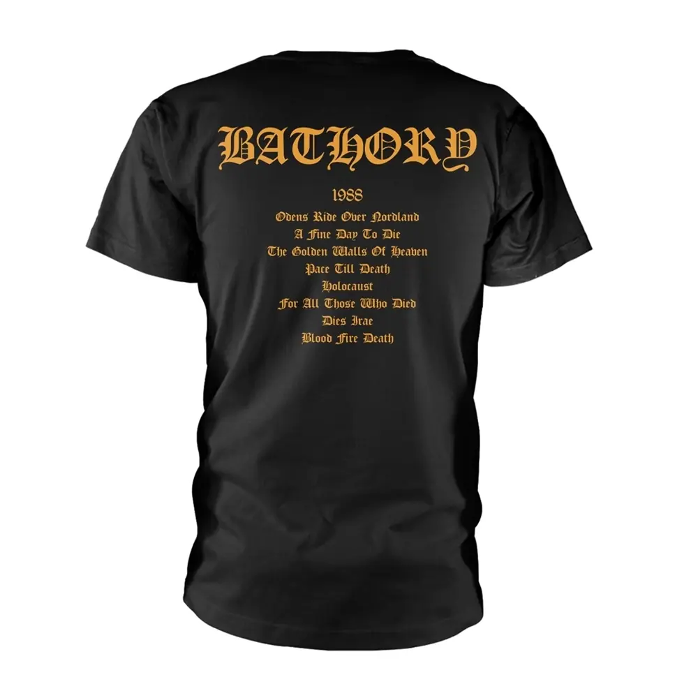 BATHORY · Blood Fire Death | T-SHIRT · Bild 1 BATHORY · Blood Fire Death | T-SHIRT (Black Metal Clothes) · Bild 1