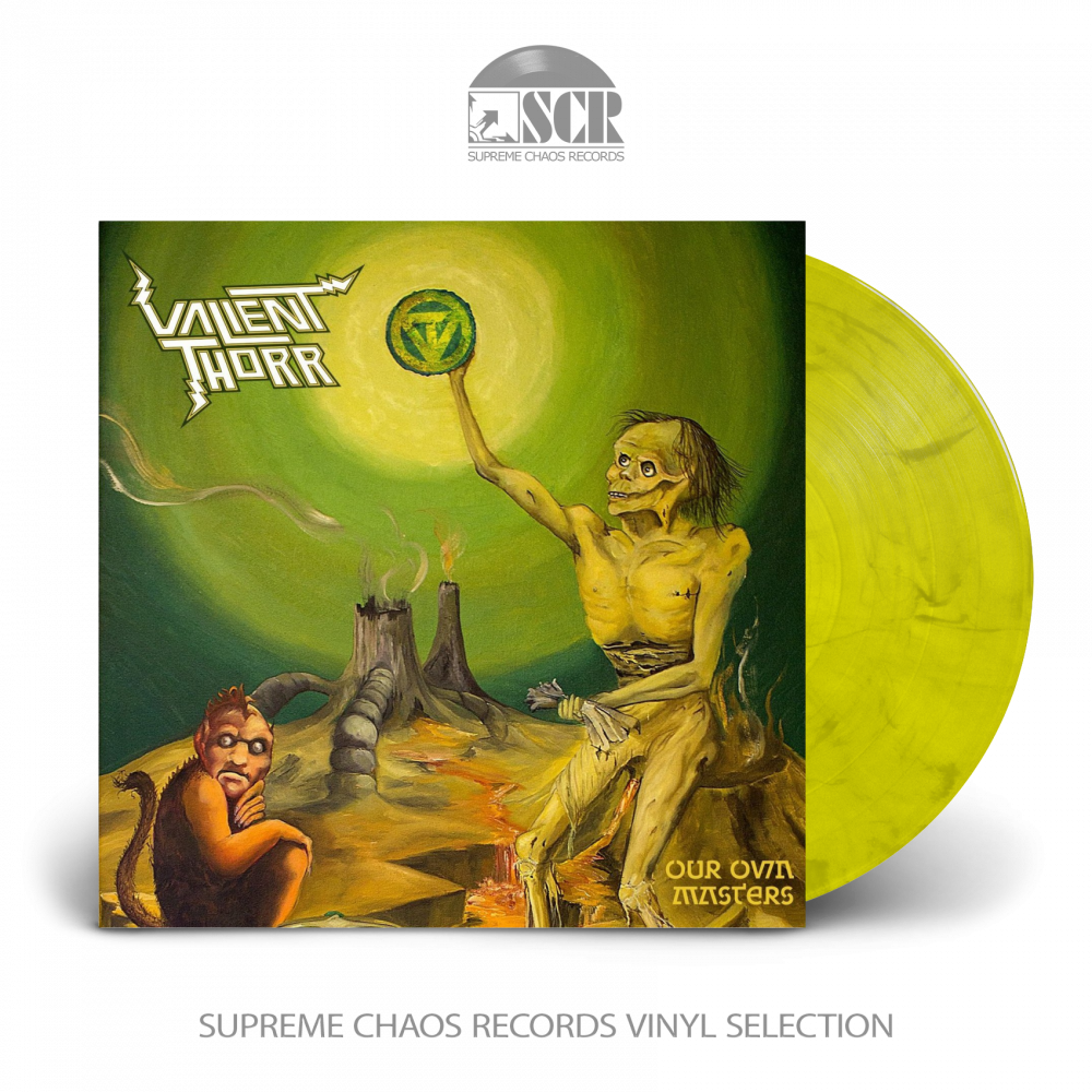 VALIENT THORR - Our Own Masters · SLIME GREEN LP (Heavy Metal Vinyl)