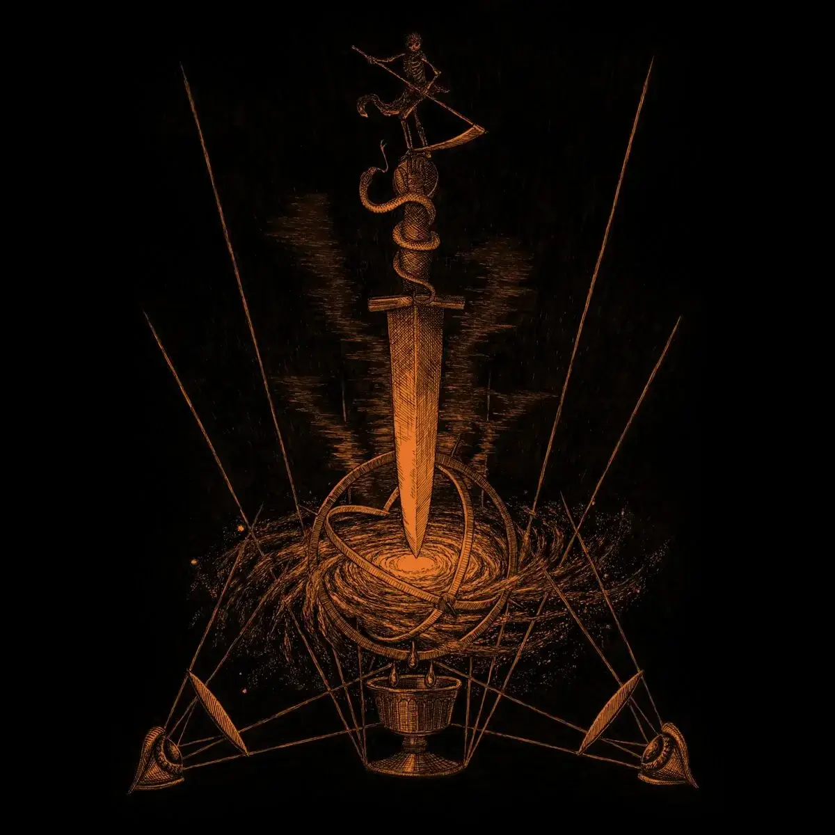 INQUISITION · Veneration of Medieval Mysticism and Cosmological Violence | CLEAR LP · Bild 1 INQUISITION · Veneration of Medieval Mysticism and Cosmological Violence | CLEAR LP (Black Metal Vinyl) · Bild 1