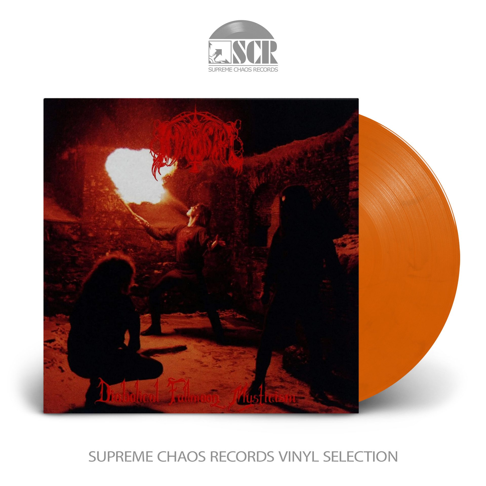 IMMORTAL - Diabolical Fullmoon Mysticism [ORANGE/BLACK LP]